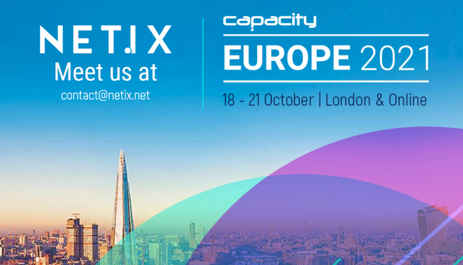NetIX to attend Capacity Europe 2021