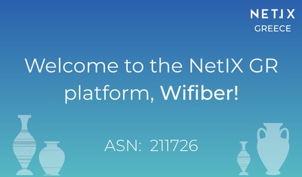 Bem vindo à plataforma NetIX GR, Wifiber!