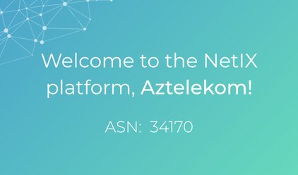 Welcome to the NetIX platform, Aztelecom!