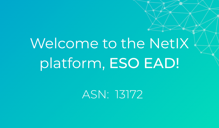 Welcome to the platform, ESO EAD!