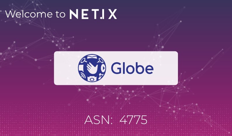 Welcome to the NetIX platform, Globe Telecom!