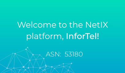 Bem-vindo ao NetIX, InforTel!