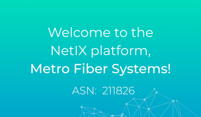 Welcome to the platform, Metro Fiber Systems!