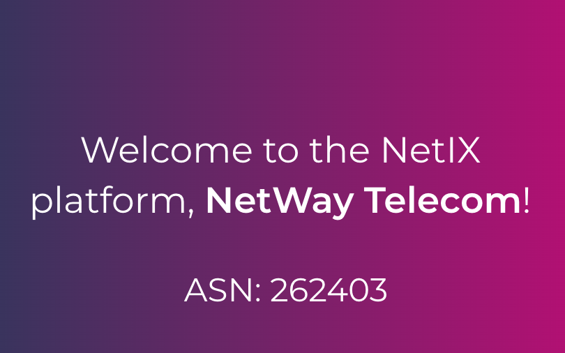 Welcome to the NetIX platform, NetWay Telecom!