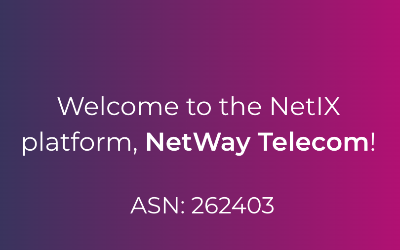 Welcome to the NetIX platform, NetWay Telecom!