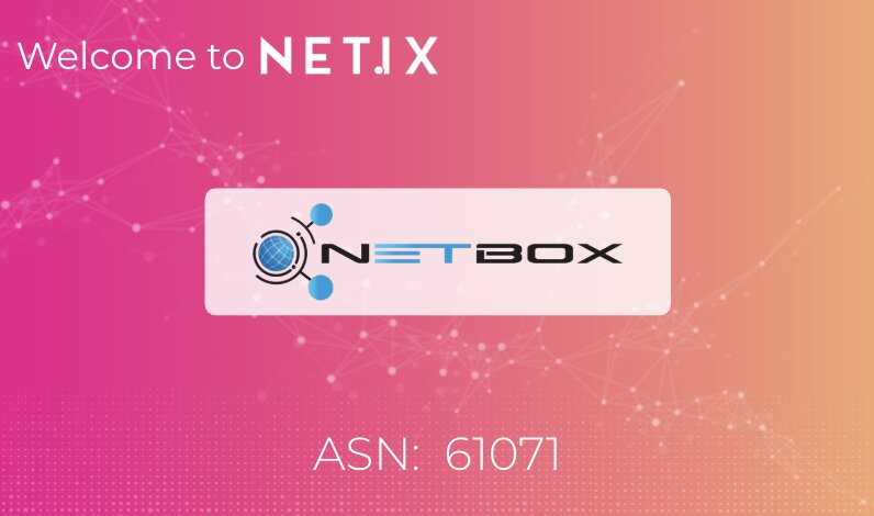 Welcome to the NetIX platform, Netbox!