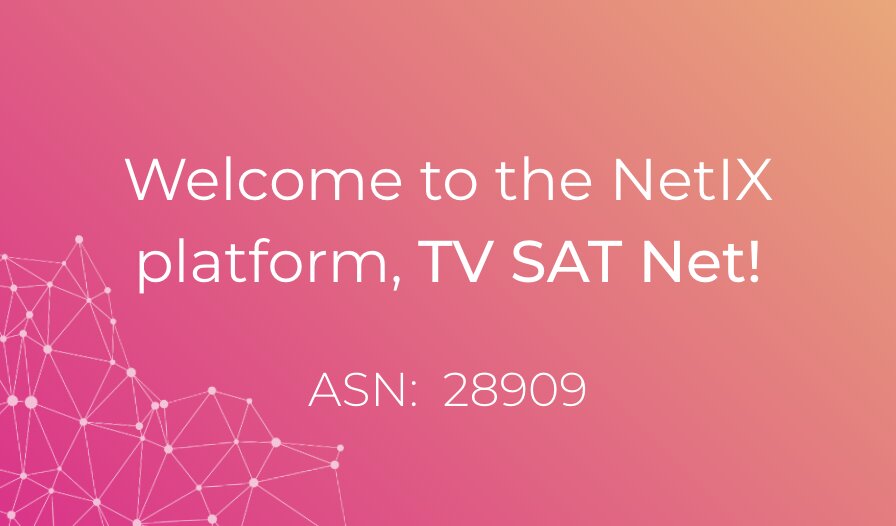 Welcome to the NetIX platform, TV SAT Net!