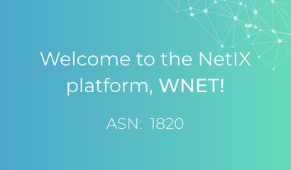 Bem-vindo ao NetIX, WNET!
