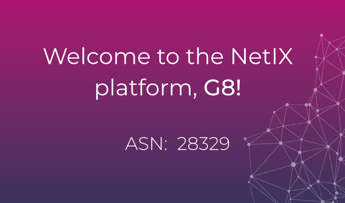 Welcome to the platform, G8!