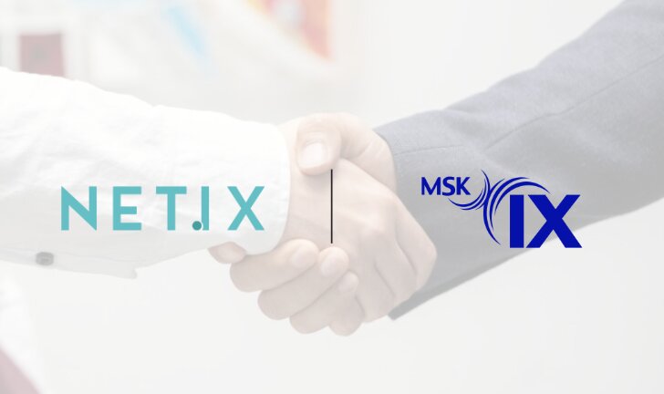 NetIX strengthens partnership with MSK-IX through connectivity to all major regional hubs in Russia