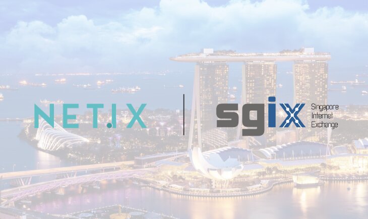 NetIX adiciona o Singapore Internet Exchange (SGIX) ao seu serviço Global Internet Exchange