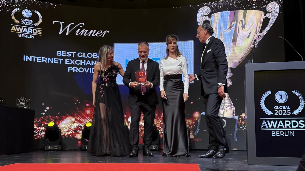 NetIX Named Best Global Internet Exchange Provider for 2025